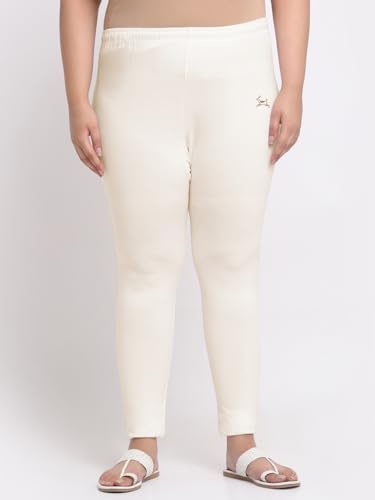 Image of Soft Cotton Ankle Lenght Solid Regular and Plus 35 Colours Leggings for Womens and Girls (Sizes :- M to 6XL)