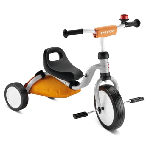 PUKY FITSCH Bundle | Lerndreirad ab 1,5 Jahren | Ergonomischer Verstellbarer Sitz | Sicherheit & Stabilität mit Float-Laufräder | Ideal für 80-95 cm Körpergröße