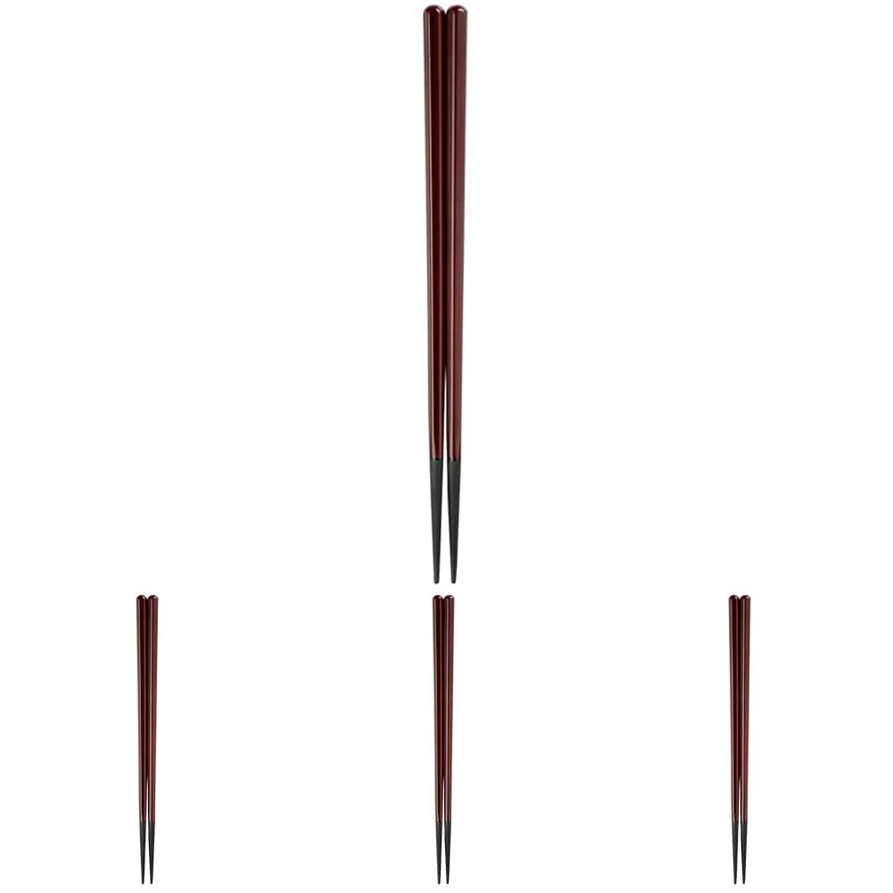 Amazon｜福井クラフト(Fukui Craft) 六角木目箸 チーク塗 22.2cm 【食