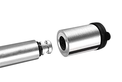 Maxxhaul 50526 Stainless Steel Locking Hitch Pin Set For 50246 Aluminum Adjustable Ball Mount,Black And Silver #TOP3