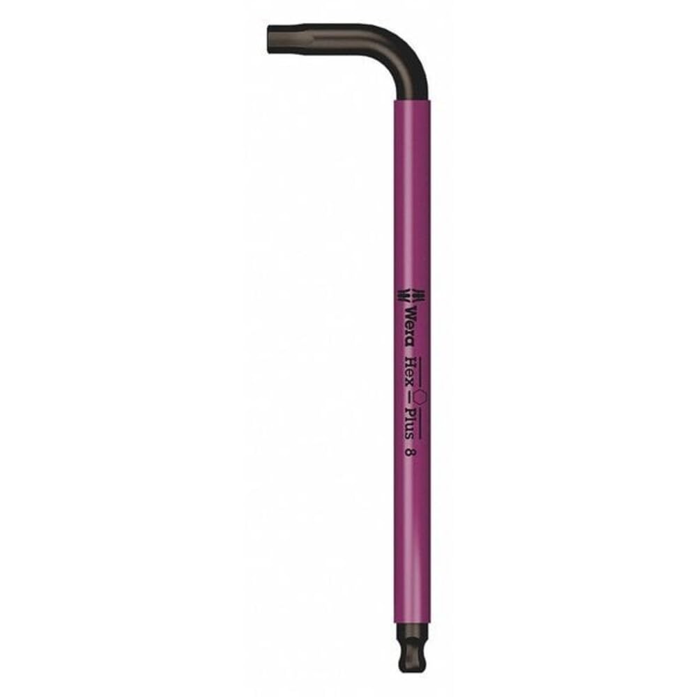Wera 05022614001 Llave Acodada Métrica, Multicolor, 8 mm