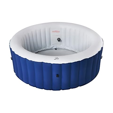 MSPA Round Inflatable Hot Tub with UVC Technology Cover