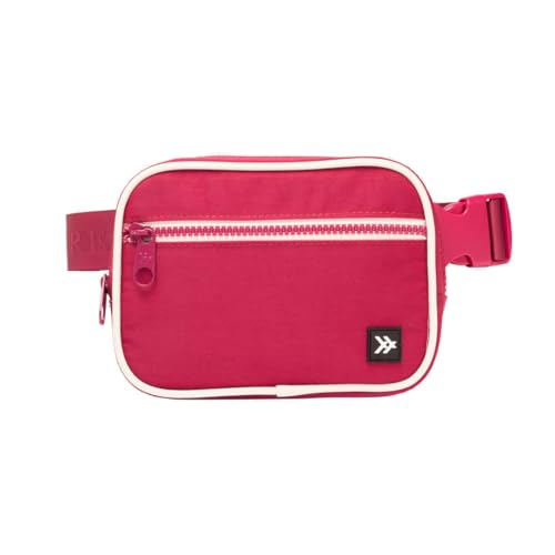 Thread Wallets Fanny Pack Small Travel Crossbody Bags for Women Men - Durable Stylish Convenient Womens & Mens Cross Body Sling Bag Fanny Pack for Phone & Personal Items (Magenta)