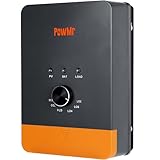 PowMr MPPT ソーラー充電コントローラー 35A 12V/24V オート、35Amp ソーラーコントローラー MPPT 最大PV入力 80V、鉛蓄電池とリチウム電池に対応