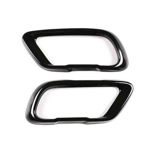 Embout d'échappement premium noir laqué pour finitions BMW X6 G06 et X7 G07