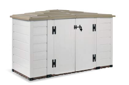Habrita Foresta Coffre de jardin PVC - 1930 litres