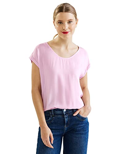 Street One Damen Bluse mit Elastiksaum