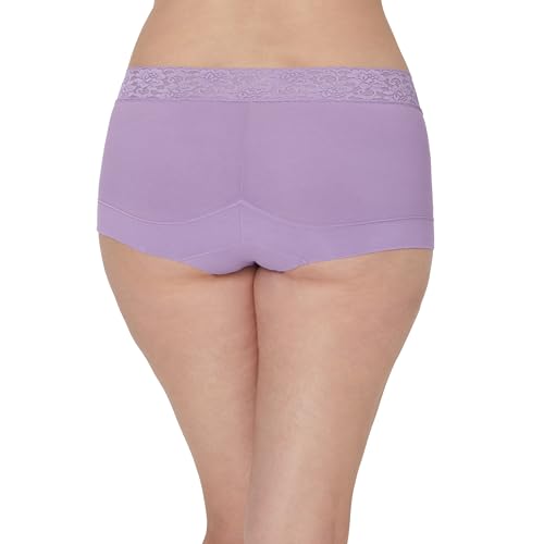 Image of Maidenform Women's Boy Shorts Underwear Pack, Stretch Cotton Boyshort Panties, Underwear for Women, 3-pack