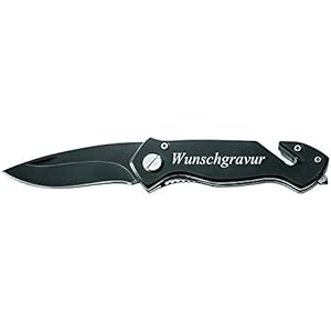 Polar-Effekt PM2205 Rettungs-Klappmesser Schwarz