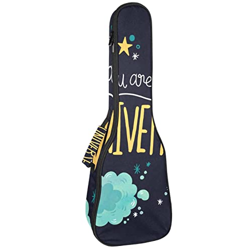 Housse pour ukulélé universe planètes espace 10 mm rembourrage épais en éponge 53,3 cm sac de transport pour ukulélé… - Les Beatles, Paul McCartney, John Lennon, RIngo Starr, George Harrison Housse pour ukulélé universe planètes espace 10 mm rembourrage épais en éponge 53,3 cm sac de transport pour ukulélé…