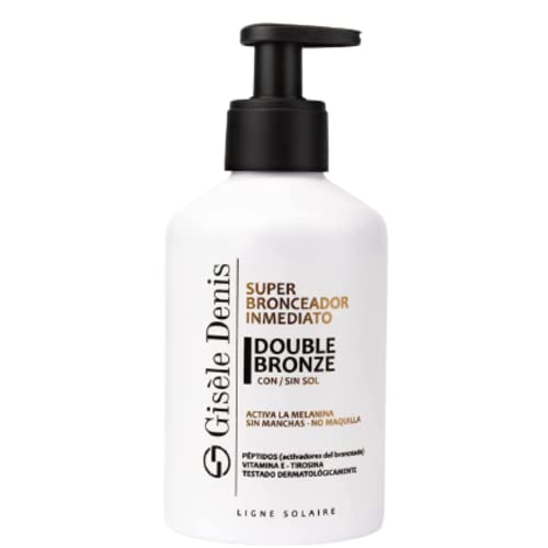 GISÈLE DENIS - Super Bronceador Corporal Inmediato en Crema, Acelerador Bronceado, Crema Cuerpo, Fórmula Vegana, 250 ml