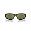 Black/Gold Flames/Dark Green Mirrored Petrol