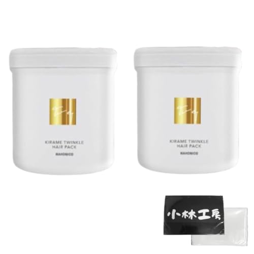 ハホニコ キラメラメ メンテケアヘアパックデイリー 500g 2個セット ポケットティッシュ付きのサムネイル