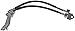 Dorman H622106 Rear Center Brake Hydraulic Hose for Select Ford Models