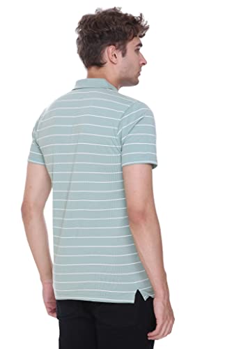Image of GODFREY Half Sleeve Cotton Polo T Shirt for Man with Pocket - Regular fit Men Tshirts