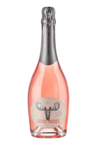The Loose Moose Italian Prosecco DOC Rosé Sparkling Wine 750ml