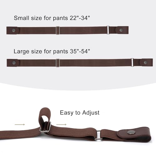 No Buckle Elastic Belt for Men, Invisible Buckleless Stretch Belt for Men Women3
