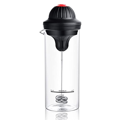 GBLDLY Milchaufschäumer, 4-in-1 automatische Milchaufschäummaschine, Multifunktions-Milchaufschäumer Werkzeug für Kaffee…