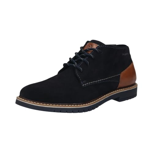 bugatti Botas para hombre forro frío-331-8373H, azul oscuro, 40, azul oscuro, 40 EU