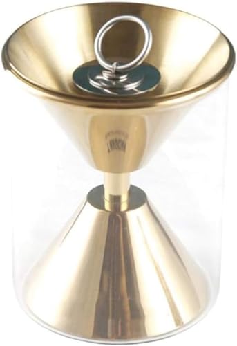 クリエイティブ灰皿、 灰皿 モダン ステンレス鋼 喫煙 すす 保管 防風 砂時計 家の装飾 のために オフィス 車 喫煙具 (B)