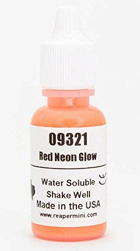 REAPER Miniatures: 09321 - Red Neon Glow Master Series Paint