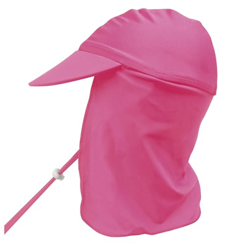 crazy bean Sombrero de Sol Verano para Niños Niña Gorra de Playa Sombreros Protección UV Niños Legionarios Sombrero Ajustabl,Rosa