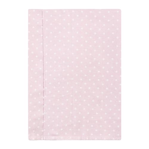 Image of Hudson Baby Unisex Baby Cotton Poly Flannel Burp Cloths, Vintage Blossom 7 Pack, One Size