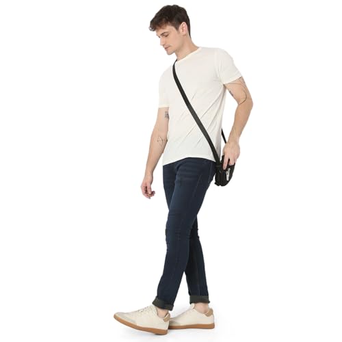 Image of Spykar Men's Slim Fit Low Rise Casual Jeans