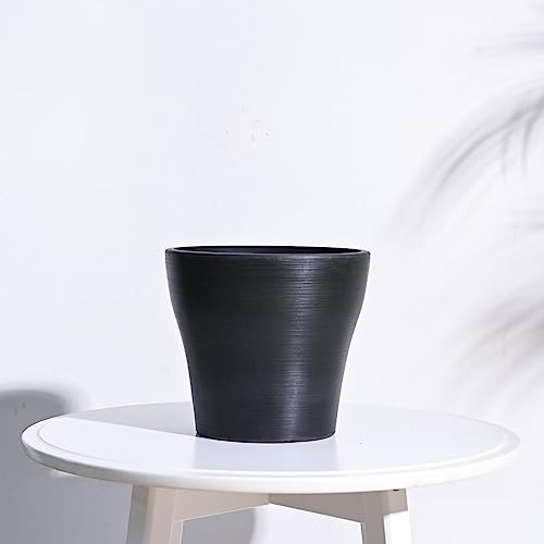 Image of UGAOO Rezer Tivoli Pots Planter for Home & Balcony Garden (Large, Black)