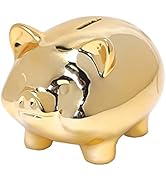 Ceramic Piggy Bank, Mini Small Cute Coin Money Box, Pig Money Bank, Coin Bank, Saving Coin Box, B...
