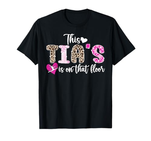 On That Floor Gymnastics Tia Of A Gymnast Tia Aunt T-Shirt