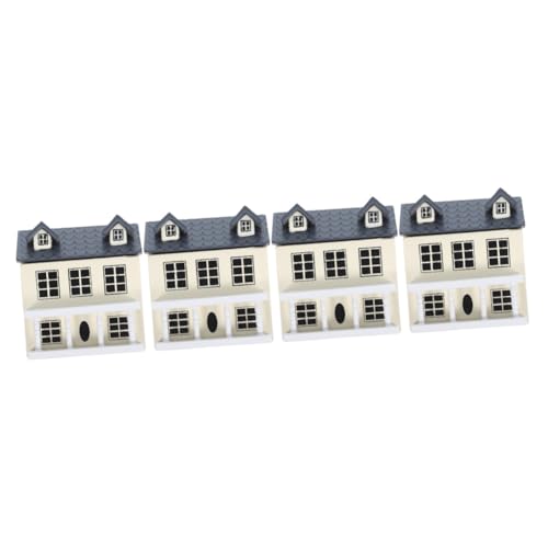 TOYANDONA 4stücke Miniatur Haus Möbel Puppenhaus Dekoration Eleganter Mini Schrank Für Schlafzimmer Wohnzimmer Und Esszimmer Perfektes Zubehör Für Puppenhaus Und Miniatur Landschaften