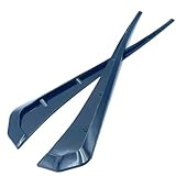 shymie ダミーダクト フェンダー サイドエアフロートリム エアー エア 汎用 エアロパーツ ドレスアップ 車 カー 用品 ABS 2枚セット ブラック