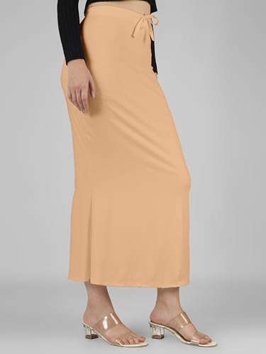 Image of Nexsus Stretchable Saree Shapewear | Petticoat for Women | Cotton Blended | Skirts for Women | Shape Wear Dress for Saree | Available in 80+ Colors and Plus Sizes