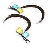 Artesanía detallada: el intrincado diseño de coleta agrega un toque de elegancia a , lo que hace que estos clips sean accesorios, pinzas para el cabello kawaii, horquillas para el cabello para peinar