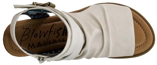 Sandales compensées Blowfish Balla pour marcher sans douleur en couleur os - 6
