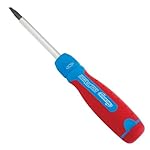 Channellock 131CB 13-in-1 Ratcheting Screwdriver | Multi-Bit Storage | 1/4-Inch Nut Driver | Quick-Load Handle with Cushion Grip | 28-Tooth Ratchet Mechanism Provides up to 225 lbs. of Torque , Red