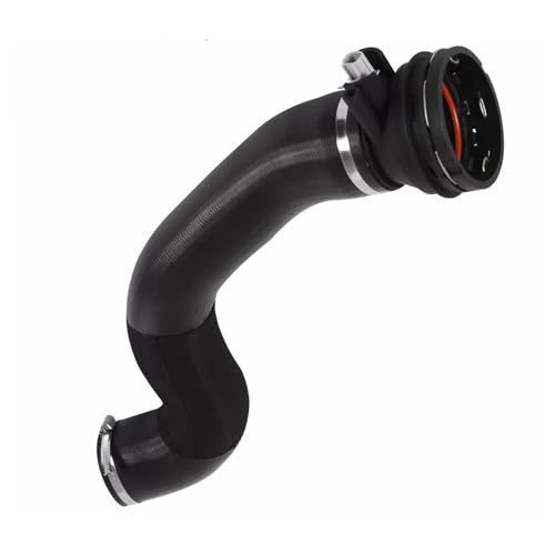 Turbo Intercooler Outlet Tube Compatible with Ford F-250 2017 2018 2019 Ford F-350 2017 2018 2019 Super Duty 6.7L PowerStroke, Turbo Intercooler Outlet Tube# HC3Z-6F073-B,HC3Z-6F073-A.