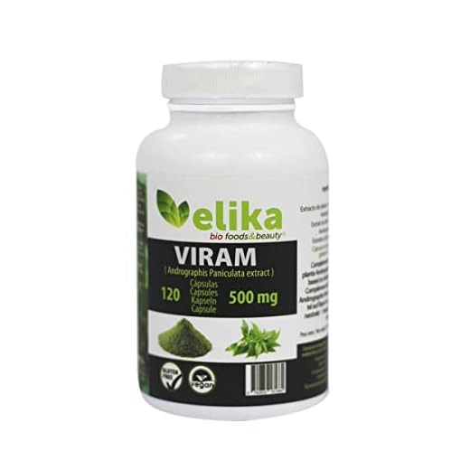 Andographis Paniculata Elikafoods® extrakt. 120 naturliga kapslar med 500 mg. Stärker immunförsvaret, ökar kroppens försvar. 100% naturlig. Lämplig för veganer, glutenfri.
