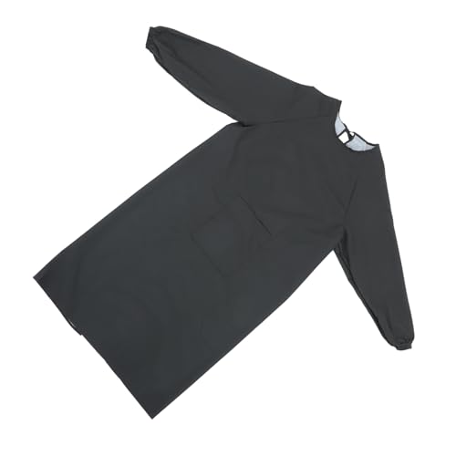 SHINEOFI Kitchen Apron Long Sleeve Cooking Smock for Oil Resistant Dishwashing for Bbq and Home Use