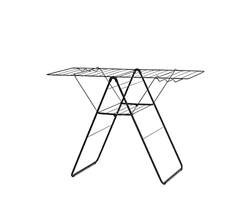 Brabantia Etendoir à Linge HangOn - Noir - 403408, 20 mètres De Sechage