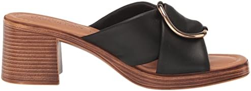 Bella Vita Made in Italy Women's Chi-Italy Heeled Sandal, Black Leather, 9 X-Wide | Image 5