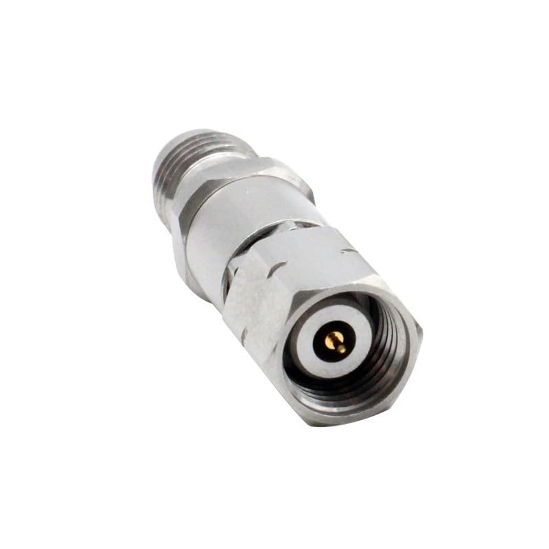 Fiche mâle 2,4 mm vers connecteur coaxial jack femelle 2,4 mm Connecteur droit en acier inoxydable 50 GHz
