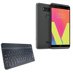 BoxWave Keyboard Compatible with LG V20 - SlimKeys Bluetooth...