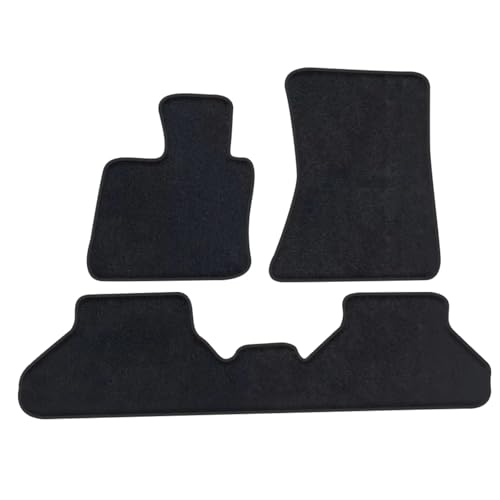 Tapis de sol de voiture sur mesure BMW X6 E71 2008-2015 moquette noire