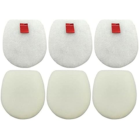 Heritan Foam Felt Filters for Shark Powered IC300 IZ251UK IZ201UK Vacuum Cleaner Sponge Cover