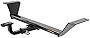 CURT 113993 Class 1 Trailer Hitch with Ball Mount, 1-1/4-In Receiver, Fits Select Audi A3, A3 Quattro