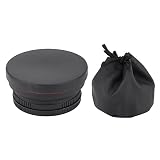 72mm 0.45x Wide Angle Lens for DSLR Cameras, Professional Ultra - High - Resolution 82mm Filter Thread Lens with Multi - Coated Glass and Detachable Macro Attachment