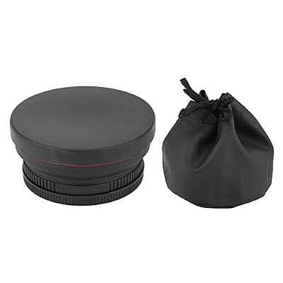 72mm 0.45x Wide Angle Lens for DSLR Cameras, Professional Ultra - High - Resolution 82mm Filter Thread Lens with Multi - Coated Glass and Detachable Macro Attachment