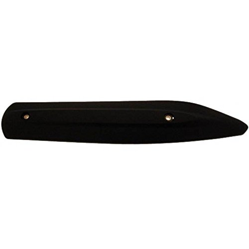 one by Camamoto Protección de silenciador (cod 77017504N protección contra el calor compatible con yamaha majesty 400cc año 2007-2011 (distancia del centro del agujero 310 mm) (negro mate))